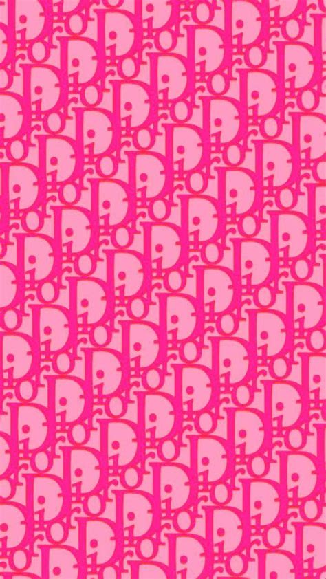 dior pink monogram wallpaper|Pink Dior Wallpapers .